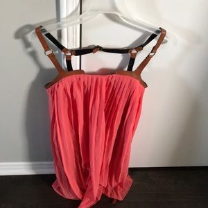 Mini pleated dress